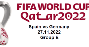 Spain vs Germany 2022 FIFA World Cup